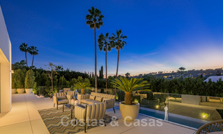 Villa contemporaine de luxe très élégante à vendre au cœur de la Golf Valley, prête à s'installer - Nueva Andalucia, Marbella 21864 