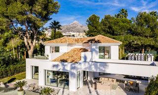 Villa contemporaine de luxe très élégante à vendre au cœur de la Golf Valley, prête à s'installer - Nueva Andalucia, Marbella 21869 