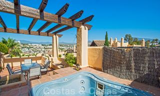 Elégant penthouse de luxe avec grande terrasse à vendre sur le New Golden Mile, entre Marbella et Estepona 21891 