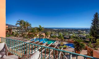 Impressionnant penthouse exposé au sud avec une vue imprenable sur la mer à vendre dans la vallée du Golf de Nueva Andalucia, Marbella 37544 