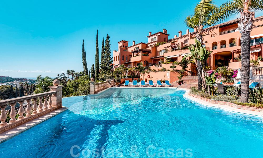 Impressionnant penthouse exposé au sud avec une vue imprenable sur la mer à vendre dans la vallée du Golf de Nueva Andalucia, Marbella 37553