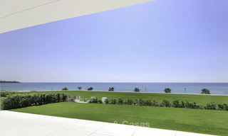 Appartement de luxe en bord de mer, situé dans un complexe exclusif sur le New Golden Mile, à Estepona Est 22037 