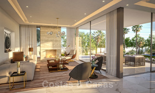 Somptueuses villas de luxe neuves au cœur de la vallée du golf de Nueva Andalucia, Marbella 22149 