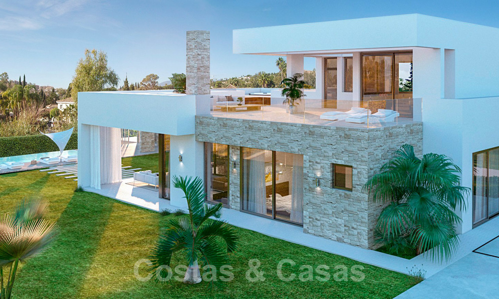 Somptueuses villas de luxe neuves au cœur de la vallée du golf de Nueva Andalucia, Marbella 22153