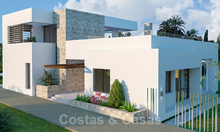 Somptueuses villas de luxe neuves au cœur de la vallée du golf de Nueva Andalucia, Marbella 22157 