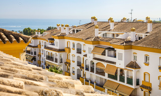 Penthouse confortable avec vue sur la mer à vendre, à proximité des commodités et de la plage, Golden Mile, Marbella 22322 