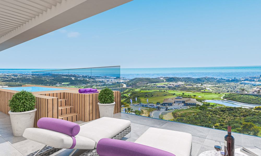 Appartements modernes directement sur un golf, dans un complexe de luxe avec Spa et magnifiques vues sur la mer, La Cala de Mijas - Costa del Sol 23248