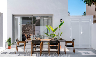 Villa jumelée de style Ibiza, magnifiquement rénovée, à vendre, à quelques pas de la plage et du centre de San Pedro - Marbella 23382 