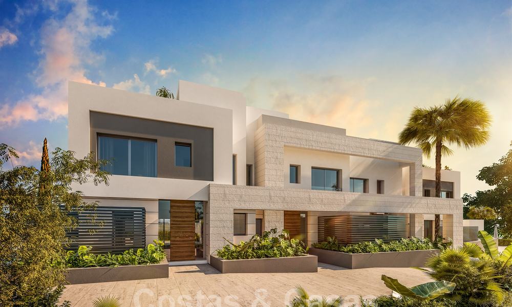 Maisons modernes à vendre, à proximité du terrain de golf et du centre de San Pedro à Marbella 23625