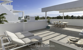 En vente à Atalaya Hills : Appartements de style moderne avec vue sur le golf et la mer à Benahavis - Marbella 24241 