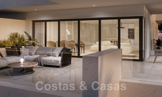 Nouveaux appartements modernes et élégants avec vue panoramique sur la montagne et la mer à vendre dans les collines d'Estepona 24393 