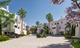 Nouveaux appartements modernes et élégants avec vue panoramique sur la montagne et la mer à vendre dans les collines d'Estepona 27713 
