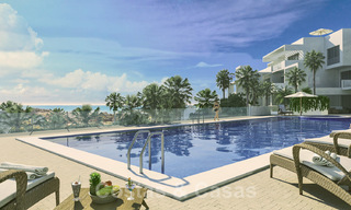 Vente d'appartements de design contemporain de qualité avec vue panoramique sur la mer à Estepona. Prêt à emménager. 24361 