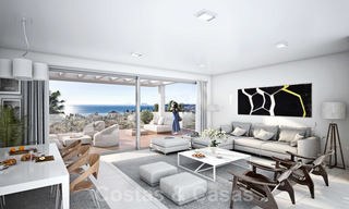 Vente d'appartements de design contemporain de qualité avec vue panoramique sur la mer à Estepona. Prêt à emménager. 24368 