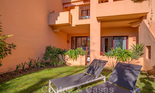 Appartement de luxe dans un complexe au bord de plage à vendre à San Pedro Playa, à quelques pas des commodités et du centre de San Pedro, Marbella 24357 