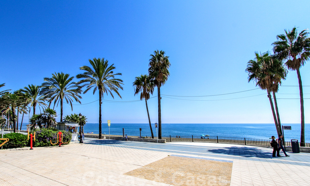 Appartement de luxe dans un complexe au bord de plage à vendre à San Pedro Playa, à quelques pas des commodités et du centre de San Pedro, Marbella 24359