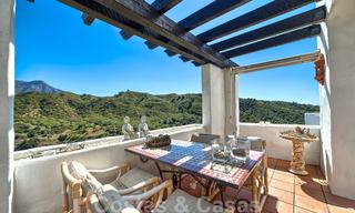 Superbe appartement de type penthouse dans un complexe de golf exclusif en première ligne, avec vue panoramique à La Quinta, Benahavis - Marbella 24427 