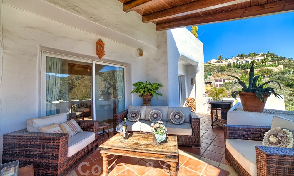 Superbe appartement de type penthouse dans un complexe de golf exclusif en première ligne, avec vue panoramique à La Quinta, Benahavis - Marbella 24428