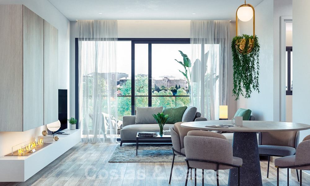Appartements de luxe à vendre dans un nouveau développement résidentiel innovant dans le centre de Malaga 24490