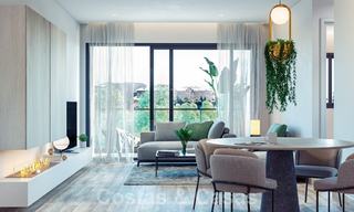 Appartements de luxe à vendre dans un nouveau développement résidentiel innovant dans le centre de Malaga 24490 