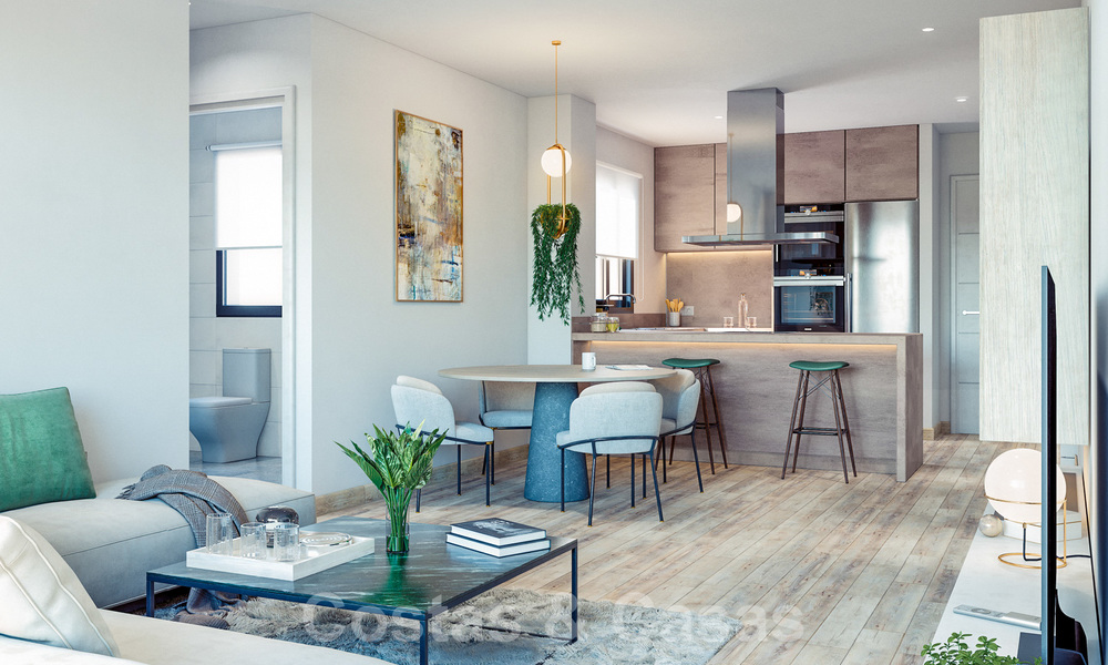 Appartements de luxe à vendre dans un nouveau développement résidentiel innovant dans le centre de Malaga 24496