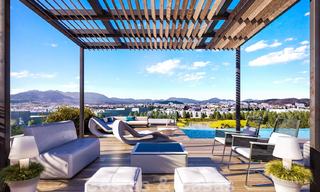 Appartements de luxe à vendre dans un nouveau développement résidentiel innovant dans le centre de Malaga 24515 