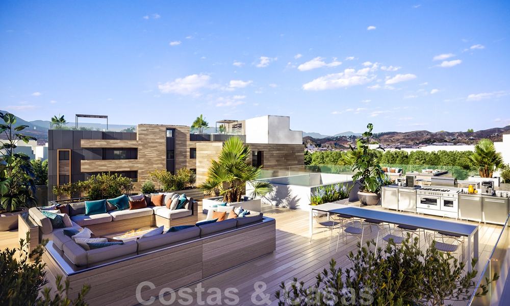 Appartements de luxe à vendre dans un nouveau développement résidentiel innovant dans le centre de Malaga 24520
