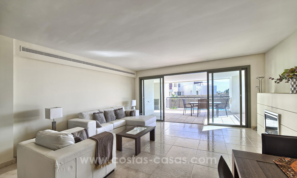 TEE 5 : Appartements modernes de luxe en première ligne de golf avec vue imprenable sur le golf et la mer à vendre à Marbella - Benahavis 24543