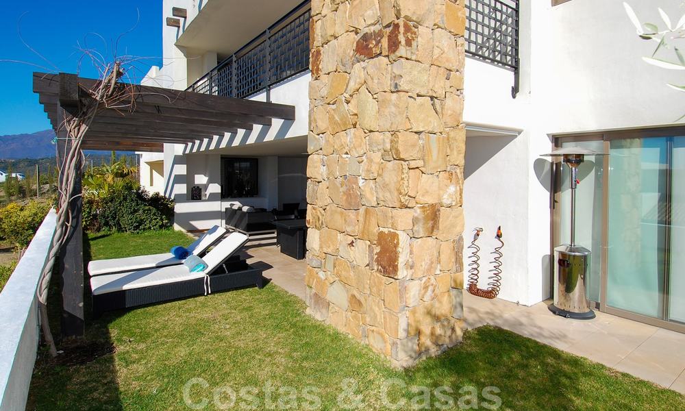 Alanda Los Flamingos Golf: Appartements de luxe modernes et spacieux avec vue sur le golf et la mer à vendre à Marbella - Benahavis 24669