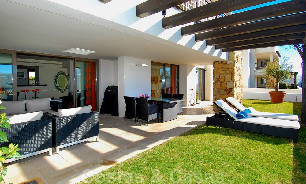 Alanda Los Flamingos Golf: Appartements de luxe modernes et spacieux avec vue sur le golf et la mer à vendre à Marbella - Benahavis 24703
