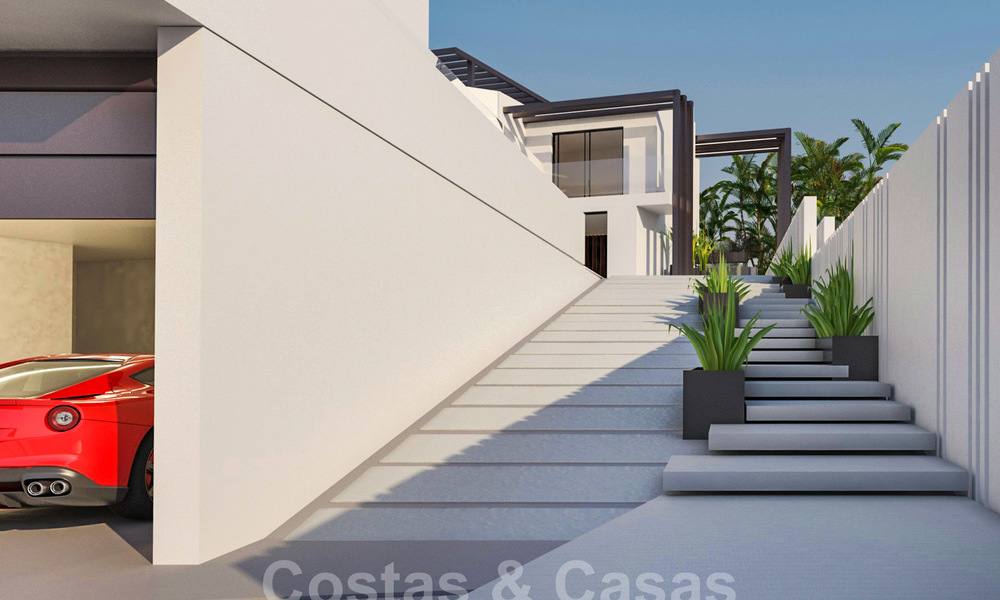 Villa contemporaine unique en son genre à vendre avec une vue imprenable sur la mer dans l'est de Marbella 24760