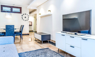 Appartement moderne avec jardin à vendre dans un complexe de plage de première ligne avec piscine privée entre Marbella et Estepona 25659 