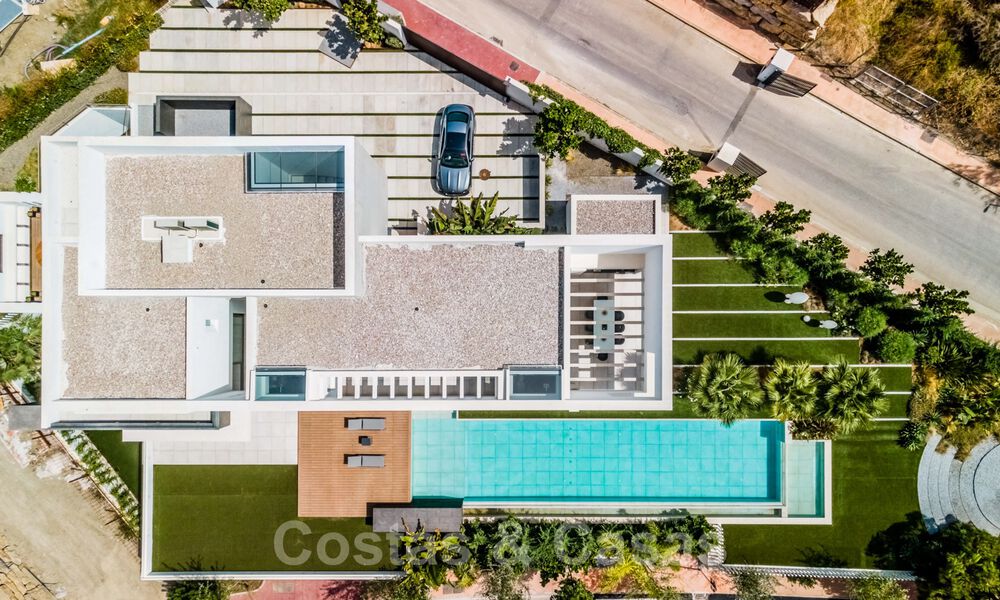 Villa de luxe neuve et ultra-moderne à vendre avec vue sur la mer à Marbella - Benahavis 35661