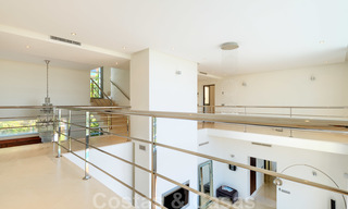 Villa moderne avec vue panoramique sur le golf et la mer à vendre à Los Flamingos Golf à Marbella - Benahavis 26047 