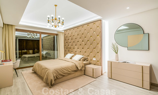Emménager dans une villa moderne prêt de la mer à vendre dans la prestigieuse Baja de Guadalmina à Marbella 26098 