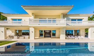 Villa de luxe avec vue panoramique sur la mer à vendre à Sierra Blanca, Marbella 26405 