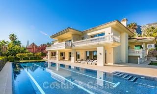 Villa de luxe avec vue panoramique sur la mer à vendre à Sierra Blanca, Marbella 26406 