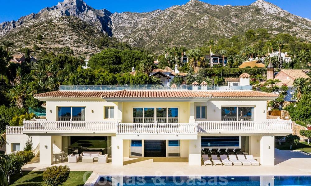 Villa de luxe avec vue panoramique sur la mer à vendre à Sierra Blanca, Marbella 26417