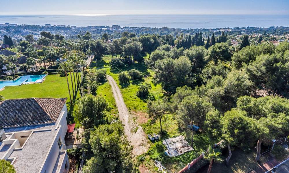 Terrain à bâtir en vente à Sierra Blanca, avec vue panoramique sur la mer, dans l'une des zones les plus exclusives de Marbella 26451