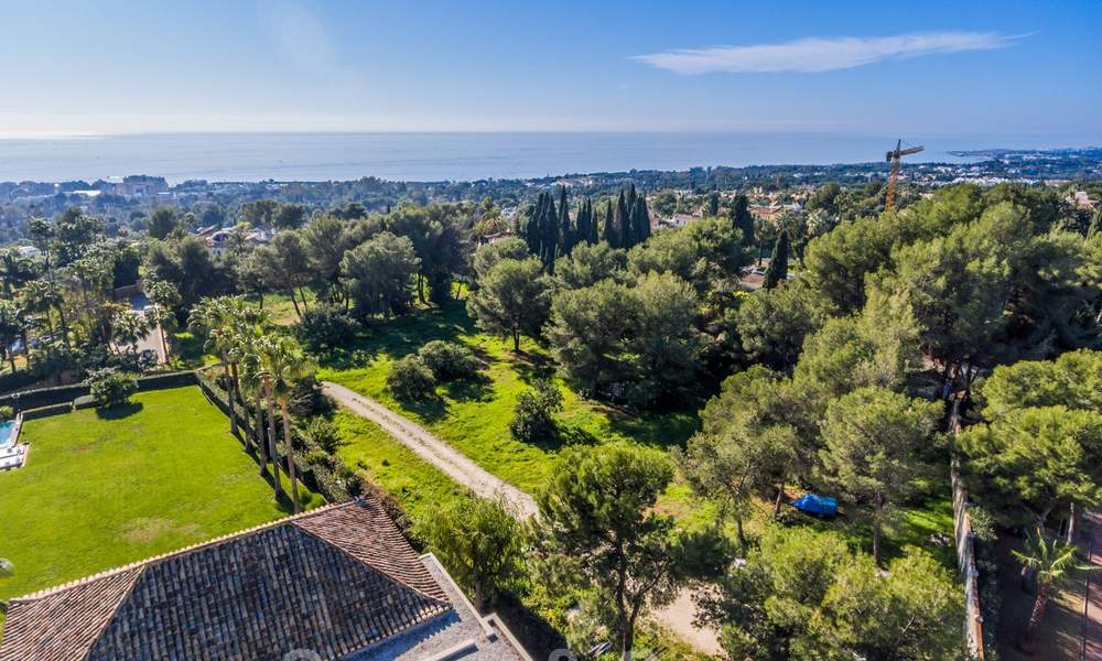 Terrain à bâtir en vente à Sierra Blanca, avec vue panoramique sur la mer, dans l'une des zones les plus exclusives de Marbella 26452