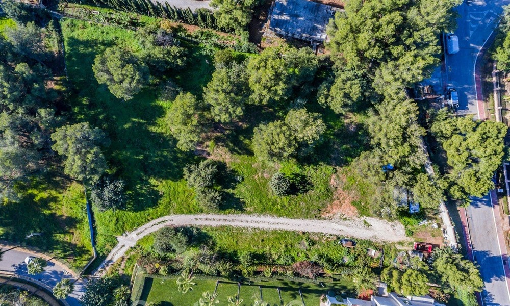 Terrain à bâtir en vente à Sierra Blanca, avec vue panoramique sur la mer, dans l'une des zones les plus exclusives de Marbella 26453