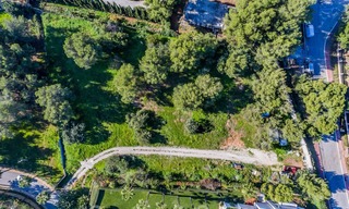 Terrain à bâtir en vente à Sierra Blanca, avec vue panoramique sur la mer, dans l'une des zones les plus exclusives de Marbella 26453 