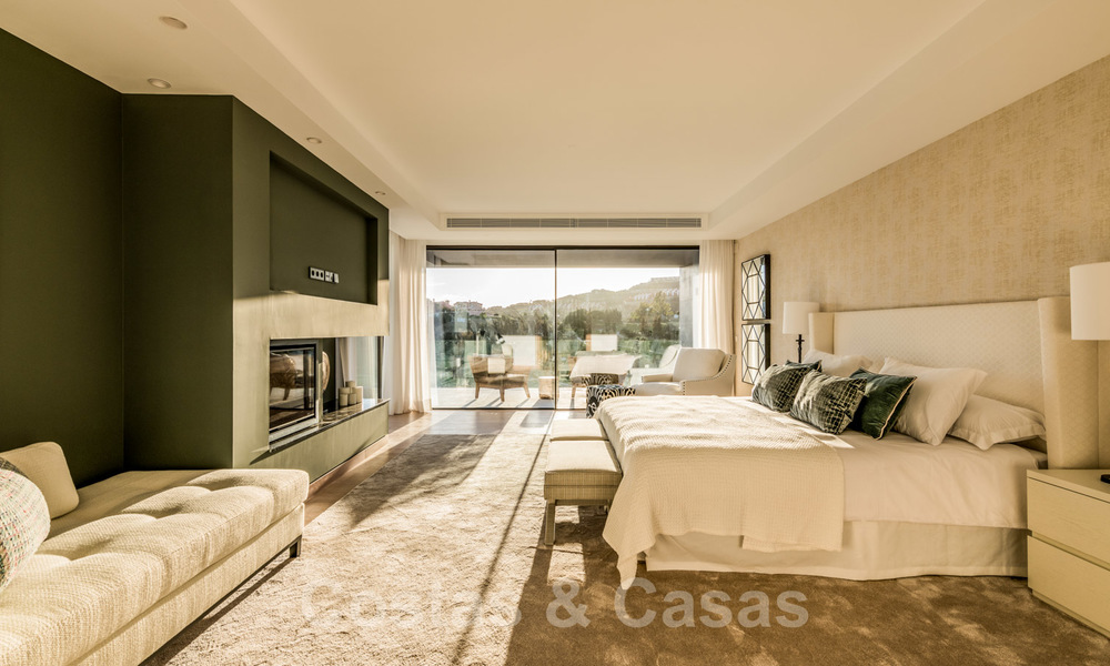 Villa moderne de luxe neuve avec vue imprenable sur le golf à vendre à Benahavis - Marbella 26608