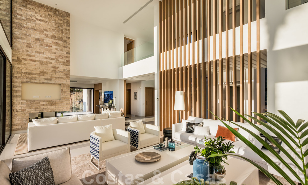 Villa moderne de luxe neuve avec vue imprenable sur le golf à vendre à Benahavis - Marbella 26609