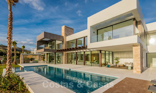 Villa moderne de luxe neuve avec vue imprenable sur le golf à vendre à Benahavis - Marbella 26615 