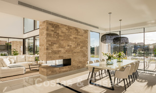 Villa moderne de luxe neuve avec vue imprenable sur le golf à vendre à Benahavis - Marbella 26619 