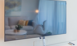 Prix fortement réduit. Spacieux appartement moderne de luxe à vendre avec vue sur la mer et prêt à emménager, Nueva Andalucia, Marbella 26919 