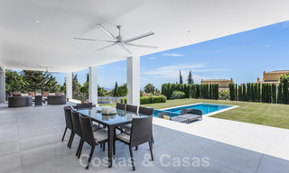 Villa de luxe rénovée à vendre dans un style méditerranéen moderne dans l'exclusive Cascada de Camojan sur le Golden Mile à Marbella 27059 