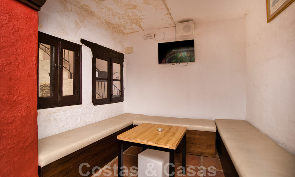 Bar - Restaurant en vente dans le centre historique de Marbella. Ouvert aux offres! 27086