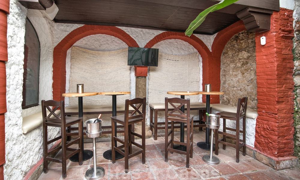 Bar - Restaurant en vente dans le centre historique de Marbella. Ouvert aux offres! 27093